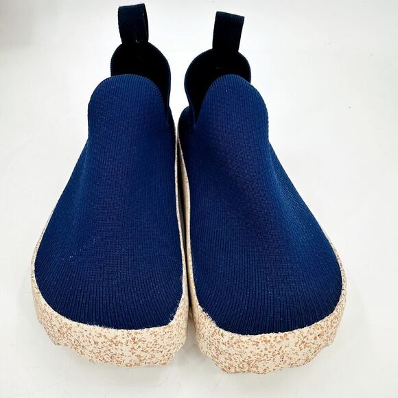 Asportuguesas Knit Platform Clip Slip on Sneaker Shoe Blue Womens size 6.5 New - Picture 4 of 8